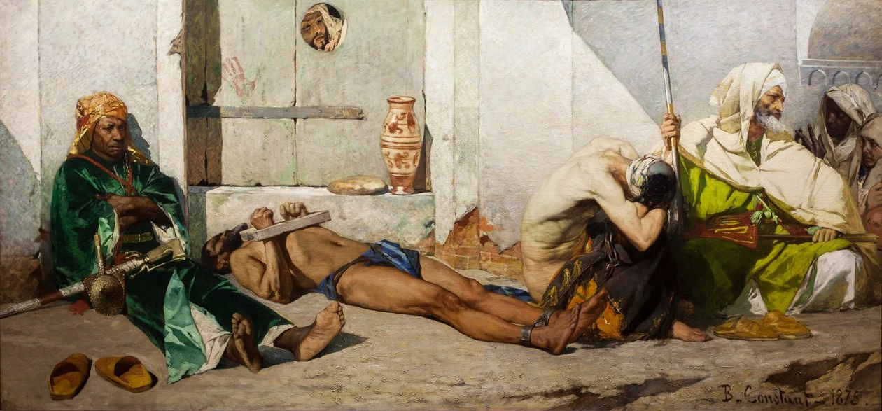 Jean - Joseph Benjamin, Constant, 129, Prigionieri marocchini, Musee des Beaux, Arts, Bordeaux
